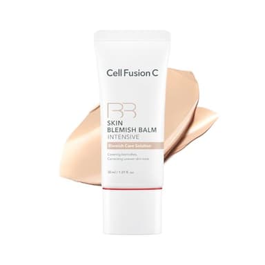 Cell Fusion C Skin Blemish Balm No.21 Natural Light - Light with Neutral Undertone, BB Cream, 24h Coverage with Natural Finish, Tinted Moisutrizer for Face, 1.01 fl.oz.