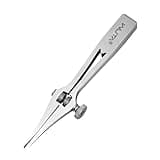 WUTA Leather Chisel All-Polished Pricking Iron Adjustable 2-6mm French Style Leather Chisel Sharp Leather Punching Tool (Adjustable 2 Teeth)