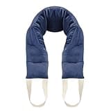 uncn Heating Pad for Neck and Shoulders and Back 32X5 Moist Small Microwavable Neck Wrap Weighted Neck Warmer Heat Wrap Microwave Heatable Rice Beanbag Cervical Hot Pack Lavender Scented