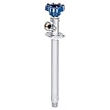 Eastman 8 Inch Frost Free Sillcock, 1/2 Inch MIP x 1/2 Inch C, Blue, 80221