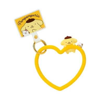 Sanrio 550809 Smartphone Ring Strap Pompompurin Mobile Phone Ring
