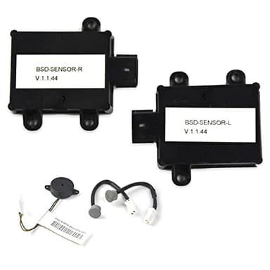 Brandmotion Radar Blind Spot System with Cross Traffic Detection RDBS-1600 | Seamless Integration | Lane Change Assist | 40ft Range Radar | Audible / Visual Driver Alert for Vehicles 2007 and Newer