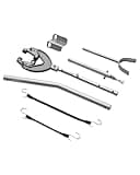 VEVOR Transom Saver, 26.9-62.2 in, Adjustable Boat Transom Saver with Heavy-Duty Head, Corrosion-Resistant Easy-to-Install Transom Savers for Less Than 150 HP Outboard Motor, Fit for Roller & Trailer