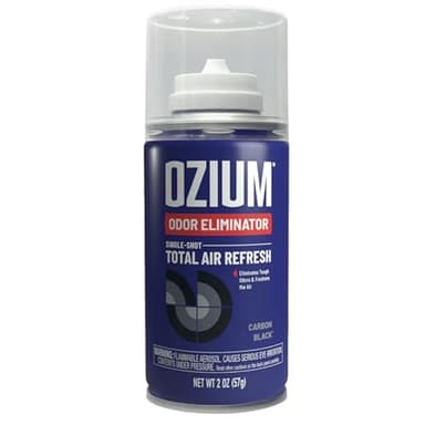 Ozium Air Sanitizer, 2 oz Car Fogger: Single-Shot Smoke Odor Eliminator & Car Air Freshener (Carbon Black)