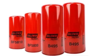 B495 BF5800 BF5810 Detroit Series 60 Filter Kit- w/ 2 spin-on Fuel Filters Replaces 23530573 x2, 23530706, 23530707