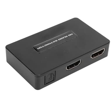 ASHATA HDMI Audio Extractor Converter 4K 30Hz, HDMI to HDMI Bluetooth SPDIF 3.5mm Sound Extractor Splitter Support Bluetooth 2.0CH 5.1CH, for Speaker PC Laptop