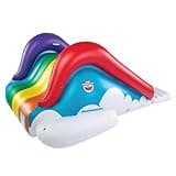 BigMouth Inc. Rainbow Inflatable Pool Slide, Blow Up Water Slide for Kids, Fun Swimming Pool Toy, Holds 200 Pounds