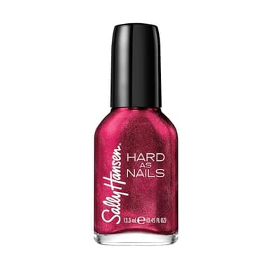 Sally Hansen Hard as Nails, Unbreakable Heart, Long Lasting, Chip Resistant, Opaque, Shimmery Pink Nail Polish