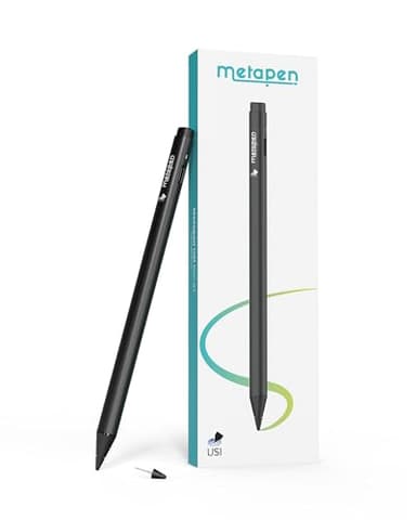 Metapen USI 2.0 Stylus Pen G1 for Fire Max 11 (2023 Release), USB-C Fast Charging, 4096 Pressure Pen for Google Pixel Tablet, Amazon Fire HD 10 (13th Gen, 2023 Release), Lenovo/HP/Acer Chromebook