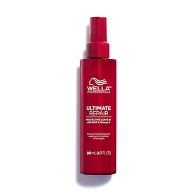 Wella Professionals ULTIMATE REPAIR Protective Leave-In Treatment for Damaged Hair | Thermal, UV Protection | Repairs & Smoothens | For All Hair Types | 4.7 Fl Oz