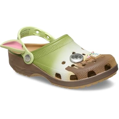 Crocs Unisex Kids Star Wars Classic Clogs (Little Kid/Big Kid) Grogu 13 Medium Little Kid