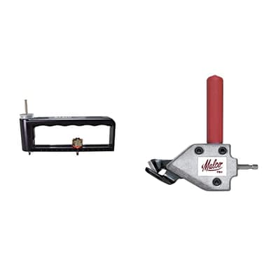 Klein Tools Hole Cutter (89552) and Malco Turbo Shear Sheet Metal Cutting Attachment