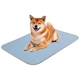 Summer Dog Cooling Mat Washable Ice Silk Self Cool Pad for Small Medium Large Dogs and Cats, Pet Sleeping Pad for Crate, Bed, Indoor & Outdoor Floor, Car Seats