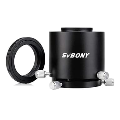 SVBONY Camera Adapter for Spotting Scope with T Ring Adapter for Canon Two Tube Construction Fits SV46 and Eyepiece Outer Diameter 49mm to 58mm