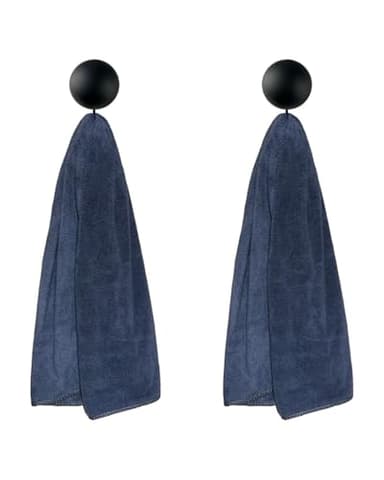 FEYRUN Baseball&Softball Pitching Towel Trainer for Fastball, Changeup, Curveball Precision and Power, Portable Versatile Drill Tool for Consistent Form and Performance Improvement (Black (2 Pack))