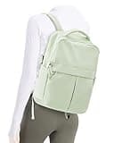 suratio Laptop Backpack for Women Gym Backpack Casual Daypack Backpacks Travel Backpack for Traveling on Airplane Work Backpack for Men Lightweight Computer Backpack College Teacher Backpack Bag Green