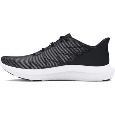 Under Armour Women's Charged Speed Swift, (001) Black/Black/White, 8.5, US