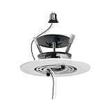 Soliseed 5/6" Recessed Can Light Conversion Kit to Ceiling Light Fixture, Pendant & Hanging Light and Fan Lights.Ideal for Kitchen,Livingroom,Island,Dinning Room,1 Pack