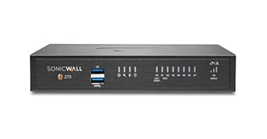 SonicWall TZ270 Gen7 Firewall | Compact SMB Security Appliance with 2 Gbps Firewall Throughput, 750 Mbps Threat Prevention, Up to 64 VLANs, and SD-WAN Capability (02-SSC-2821)