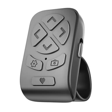 Locthal Scrolling Ring Remote for TikTok YouTube Instagram, Scroller Page Turner Clicker for iPhone iPad Android Phone Tablet Kindle APP, Remote Shutter Control for Phone Camera