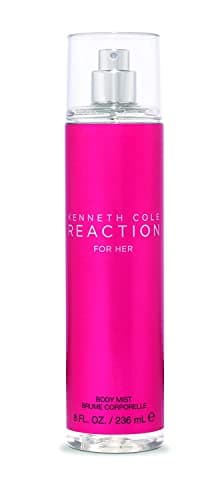 Kenneth Cole For Her Body Mist for Women, Notes of Mandarin, Violet, and White Amber, Feminine Scent, Long-Lasting, Everyday Wear Fragrance, 8 Fl Oz