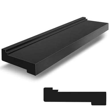 NAACOO Tapping Block for Vinyl Plank Flooring, 3 Edges - Meet Different Floor Thickness. Double Sided with Notches - Use for Tongue&Groove or Click-Lock Floor, Universal Laminate/Vinyl Flooring Tools.