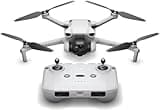 DJI Mini 3, Drones with Camera for Adults 4K, 38-min Flight Time, up to 32800ft (10km) Video Transmission, True Vertical Shooting, GPS Auto Return Integrated, Mini Drone with Camera for Beginners