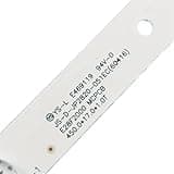 UFDIPLMY 2pcs=1set 5leds 6v 450mm Compatible with Leroy 28-inch LCD TV T0T-28D2700-2X5-3030C-V6 JS-D-JP2820-051EC(60416) E28F2000 D28-F2000