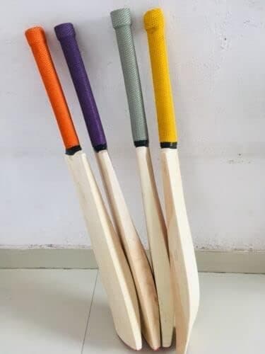 Plain English Willow Cricket Bat + Free MRF Genius Bat Sticker+Free Bat Cover by Medieal Knights