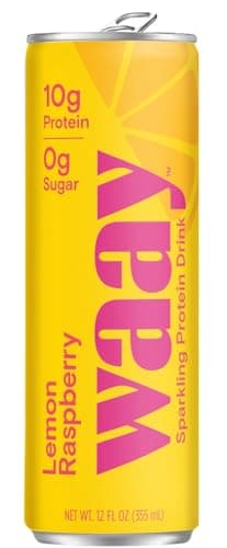 Waay Lemon Sparkling Protein Water, 12 FZ