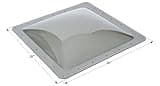 ICON 12121 RV Skylight SL2222-22" x 22" x 4", Smoke
