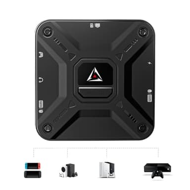 AIMZENIX AX360P Plug and Play Keyboard and Mouse Adapter for Console Gaming, Compatible with PlayStation & Nintendo Switch, Easy Setup