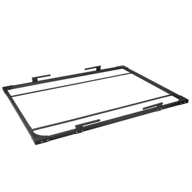 Titan Fitness Lifting Frame, 6FT x 8FT Bolt-Together Steel Frame, Olympic Strength Training Dedicated Lifting Space, Protects Floor, Weights, Bar, Includes Band Pegs