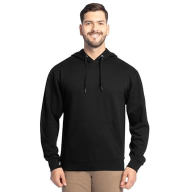 Fruit of the Loom mens Eversoft Fleece Sweatshirts & Hoodies Shirt, Pullover - Black, 3X-Large US