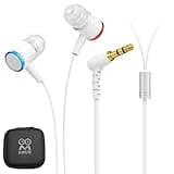 AMVR Noise-Isolating in-Ear Headphones Compatible with Meta Quest 3 - VR Christmas Accessories Earphones with Custom Silicone Earplugs and Strap Holder | Enhance 3D 360 Degree Sound