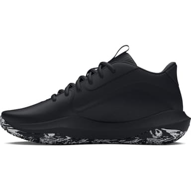 Under Armour Unisex Lockdown 7, (003) Black/Black/Metallic Silver, 8, US