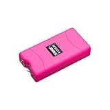 SABRE 2-in-1 Stun Gun with LED Flashlight, Self Defense Stun Gun with Painful 1.160 µC Charge, 120 Lumens, Rechargeable Battery, Easy to Use Safety Switch, Belt Holster for Quick Access