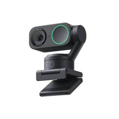 Insta360 Link 2 - PTZ 4K Webcam for PC/Mac, 1/2" Sensor, AI Tracking, HDR, AI Noise-Canceling Mic, Gesture Control for Streaming, Video Calls, Gaming, Works with Zoom, Teams, Twitch & More