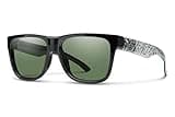 Smith Optics Lowdown 2 Sunglasses, Black Canvas Splatter/ChromaPop Gray Green, One Size