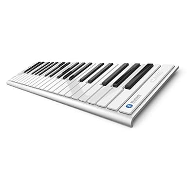 Xkey 37 Air Bluetooth MIDI Keyboard - Apple-Style Ultra-Thin Aluminum Frame, 37 Full-Size Velocity-Sensitive Keys, Polyphonic Aftertouch, Ultra-Low Latency, Simply Plug & Play on iPad, iPhone, Mac, PC