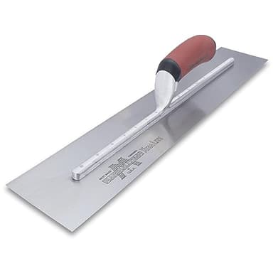 MARSHALLTOWN High Carbon Steel Finishing Trowel, 4 x 20 Inch Concrete, Masonry and Drywall Finishing Tool, Made in the USA, MXS20D