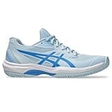 ASICS Women's Game FlyteFoam Pickleball Shoes, 7.5, Light Blue/Blue Coast