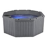 AquaLife Invi 5-Person Hot Tub with 20 Hydro Jets, LED Lighting & Insulated Cover – Non-Lounger Spa for Relaxation & Therapy