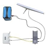 XTAR EL6 V3 Starlink DC Conversion Kit for starlink gen 3, 12V to 57V, 4 in 1 Outdoor Fast Internet，Anderson/POE/LAN/12V Router Interface, Maximize Power Conversion Efficiency, reducing Energy Loss