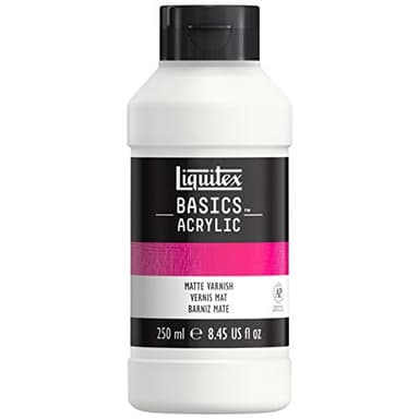 Liquitex BASICS Matte Varnish, 250ml (8.4oz) Bottle