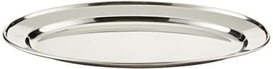 Winco Serving Platter, Oval, 14" x 8-3/4", S/S