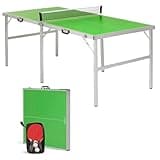 STIGA Aluminum Midsize Table Tennis Table, Indoor Table Tennis Table