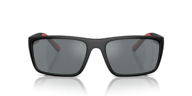 Scuderia Ferrari 0FZ6003U Sunglasses, Black Matte/Grey Mirrored Black, 59 mm