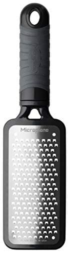 Microplane Home Series Multipurpose Coarse Grater - Easy to Use, Perfect for Everyday Cooking (Black)