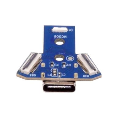 chenyang PS4 USB C DIY Connector for DualShock JDS-040/055 Micro USB 5Pin to USB C Female Socket Port Repair Replacement Solder Adapter